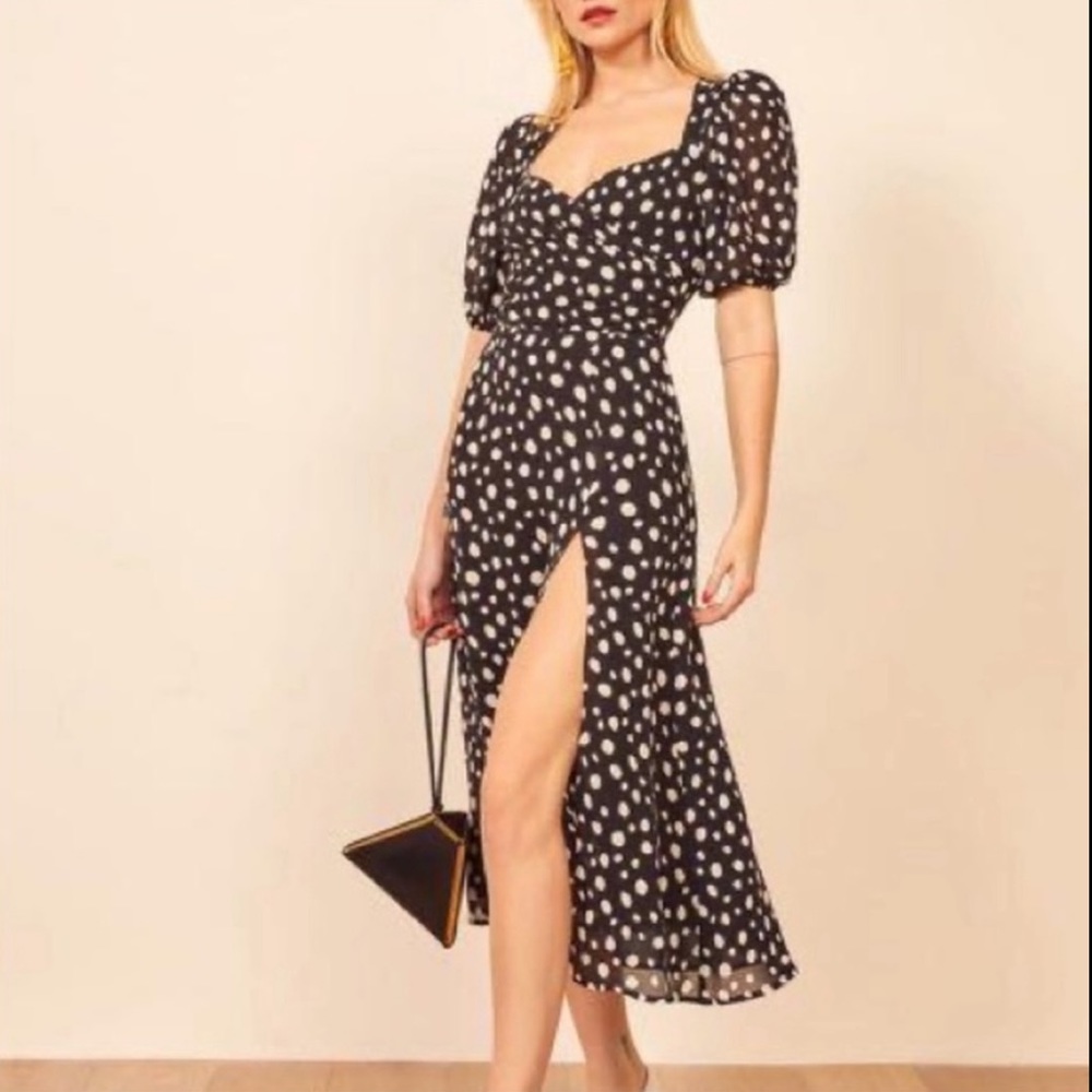 NWT Reformation Wildflower Dress in Memento Size 0